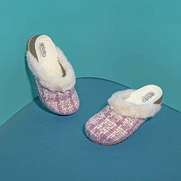 Woodstock soft furry Lilac