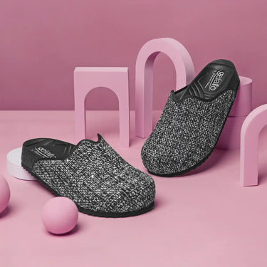 Woodstock soft tweed Nero